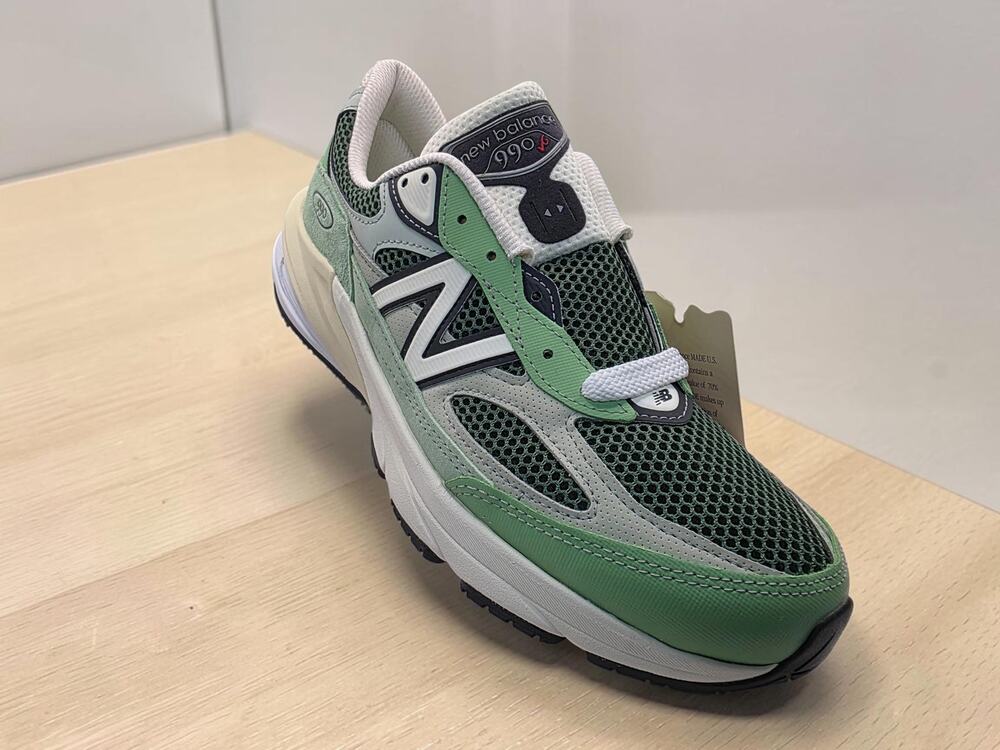 New Balance 990v6 Made in USA Avocado Natural Mint U990AB6 Men 8 New